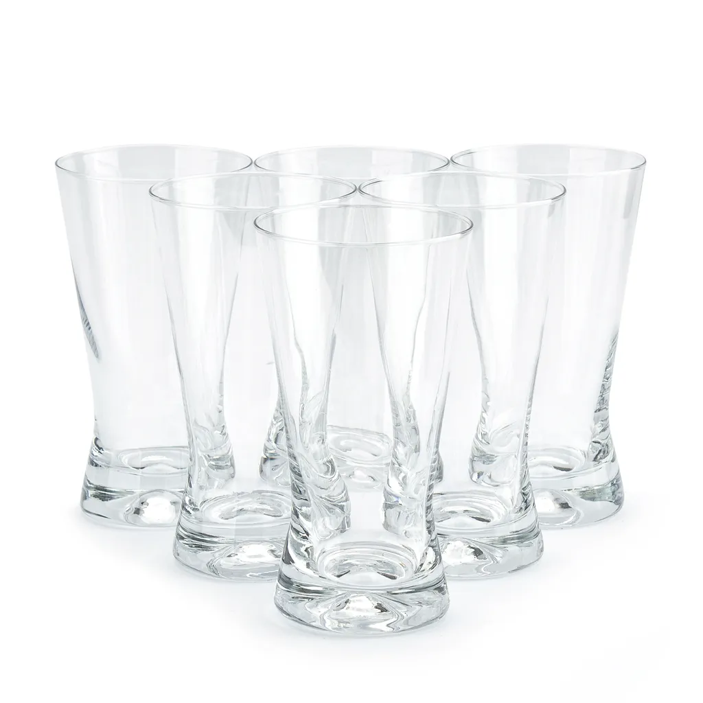 Krosno 6er SET DRINKGLÄSER Cocktailgläser Saftgläser Longdrinkgläser Glas Trinkglas