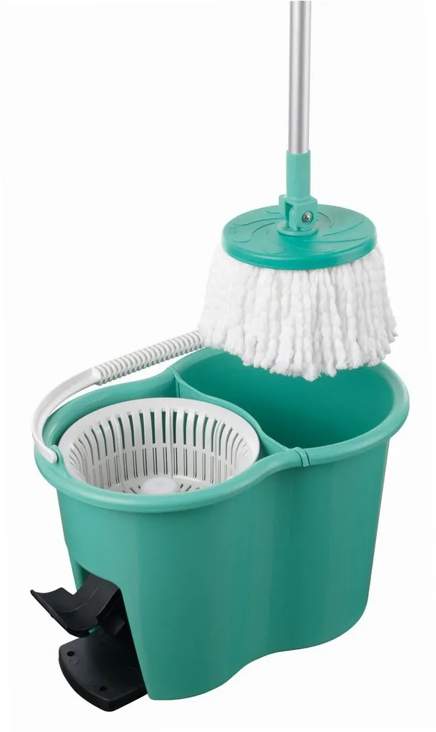 Maxxworld Wischmop Bodenwischer Set 2 Kammer Power Filtersystem Wischen Putzeimer Mopp NEU – Bild 16