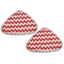 Vhbw 2x Wischbezug Ersatz Für Vileda 146576 Für Dampfreiniger, Dampfmop - Mikrofaser, Rot, Weiß