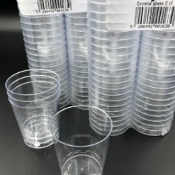 Matrix Pack 200 Schnapsgläser Schnapsbecher Pinnchen Aus Plastik Einweg 2 Cl Mit Füllstrich