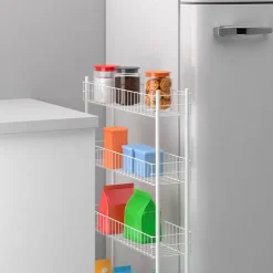 Metaltex Fino Allzweckwagen, 4 Etg. 60x16x95cm 341434