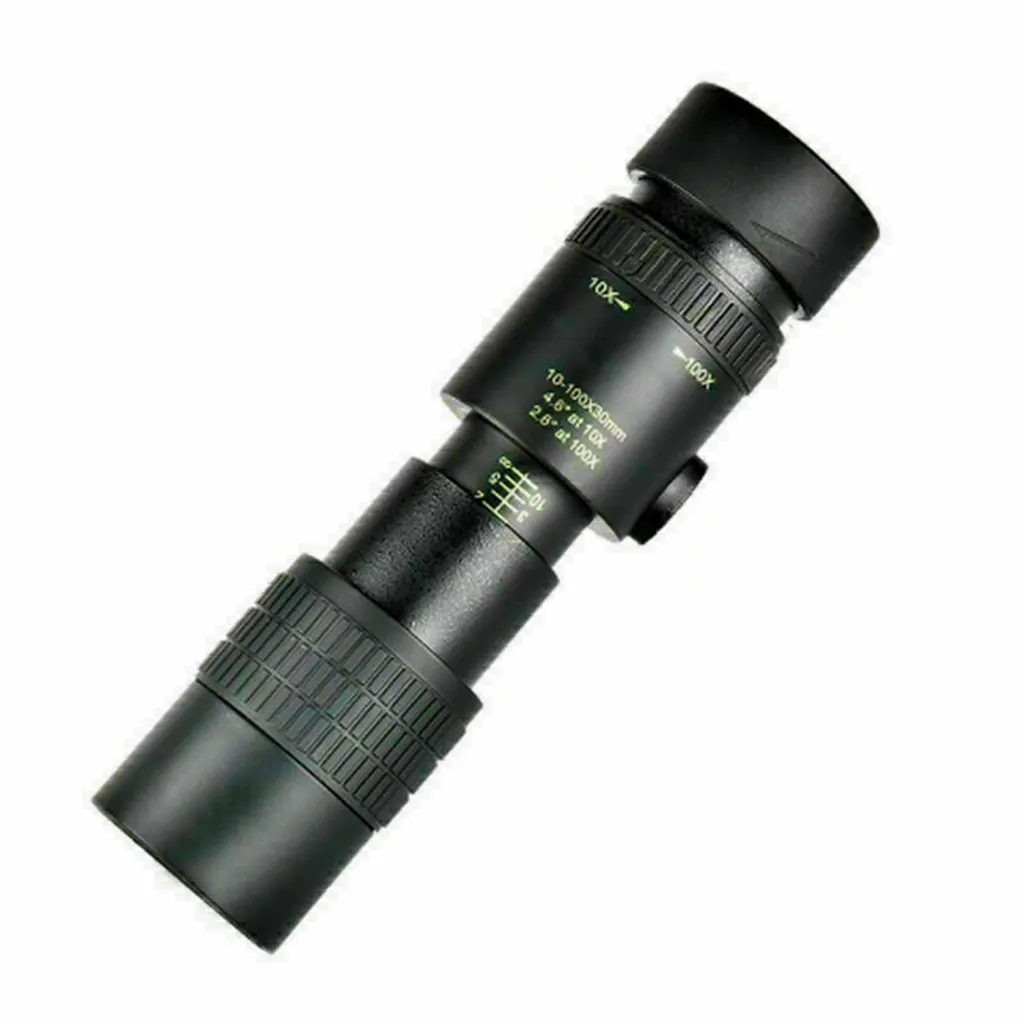 Elecurrent 4K 10-300x40mm Super-Telezoom-Monokular-Teleskop Tragbares Monokular-Teleskop