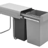VOGT Wesco Mülleimer Küche, Einbau Ab 30 Cm Schrank, 2x15 L Müllsystem