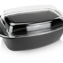 Haushalt International Aluguss Bräter Mit Deckel Backofengeeignet Bis 180 °C Gänsebräter In 5,6 Liter