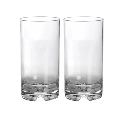 Gimex 2 X Longdrinkglas Aus Bruchfestem Polycarbonat - 550ml