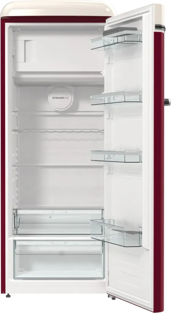 Gorenje OBRB615DR Kühl-Gefrier-Kombination Retro Rot 247 L FrostLess – Bild 5