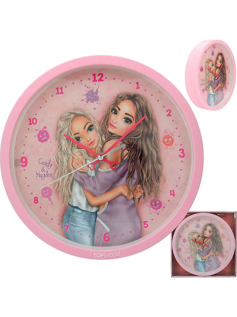 Depesche Möbel TOPModel Wanduhr HAPPY TOGETHER Wanduhren Freundschaft Wanddeko