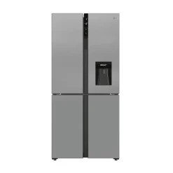 HOOVER HSC818FXWD - Kühlschrank Mit Mehreren Türen - 432L - Total No Frost - H 183 Cm X L 83 Cm - 41 DB (A) - Faux Inox