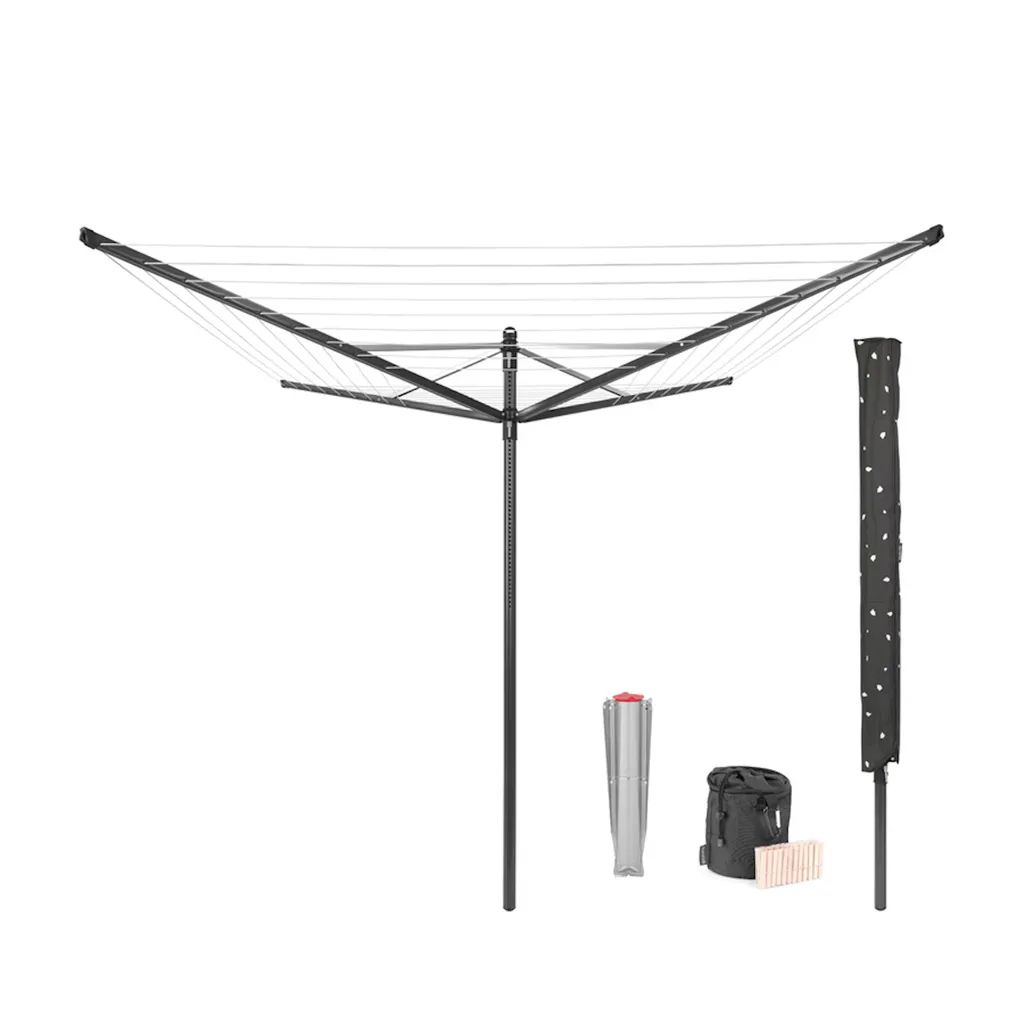 Wäschespinne Garten Wäschetrockner Wäscheständer Schutzhülle BRABANTIA 50 Mb