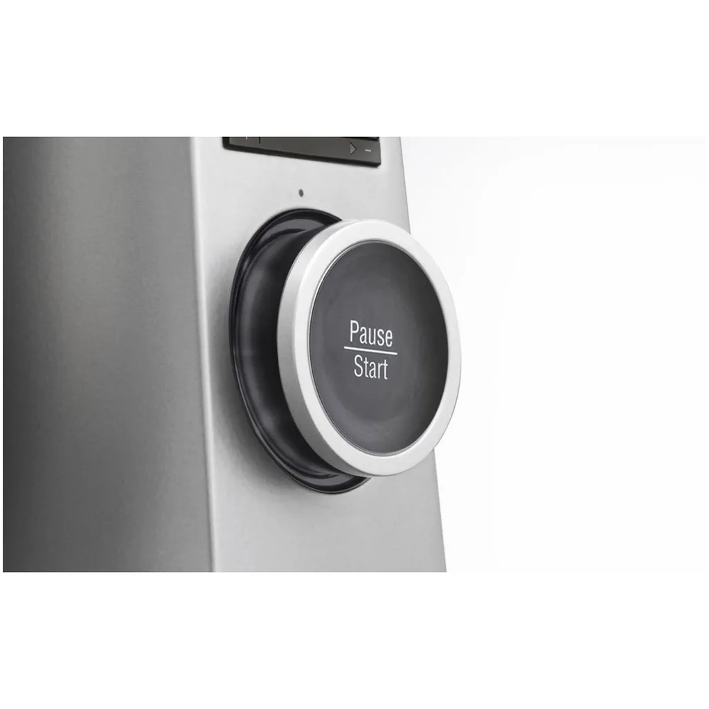 Grundig KMP 8650 S Küchenmaschine Mit 4,6 L Edelstahl Rührschüssel, Planetarisches Rührwerk, LED-Display Mit Timer, 12 Stufen, 1000 Watt, Silber – Bild 4