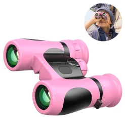 Mmgoqqt Fernglas-Spielzeug Für Kinder, Geburtstagsgeschenke Für 4–9 Jahre Alte Jungen Zum Spielen Im Freien, 5–12 Jahre Alte Mädchen, Tolles Geschenk Für Kinder, Jagd, Lernen ,Pink