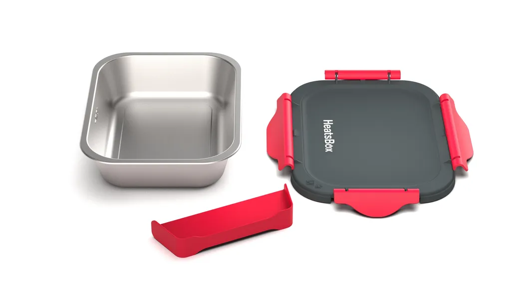 Faitron HeatsBox Style,Elektrische Aufwärm Lunchbox, 90 Watt, Schale 925 Ml – Bild 5