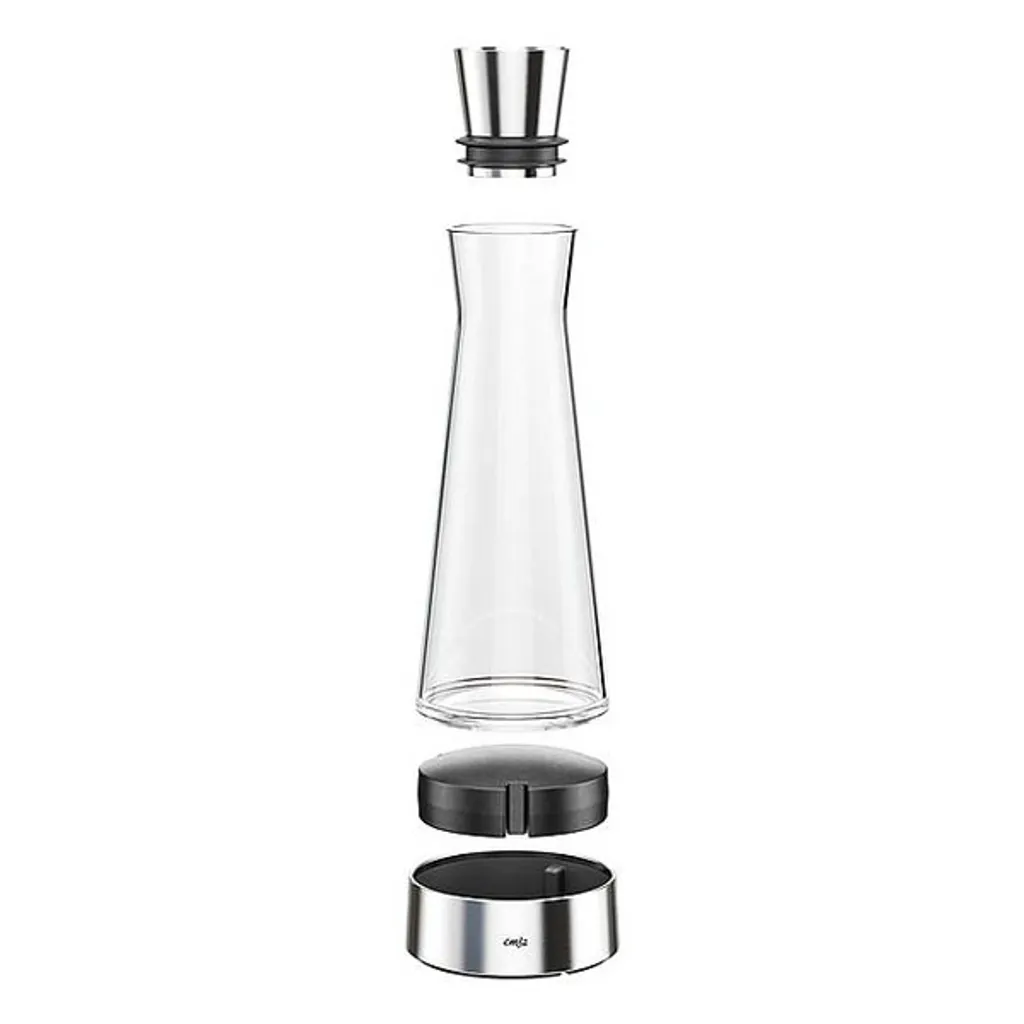 Emsa Kühlkaraffe FLOW Slim 1,0 Liter Glas / Edelstahl – Bild 19