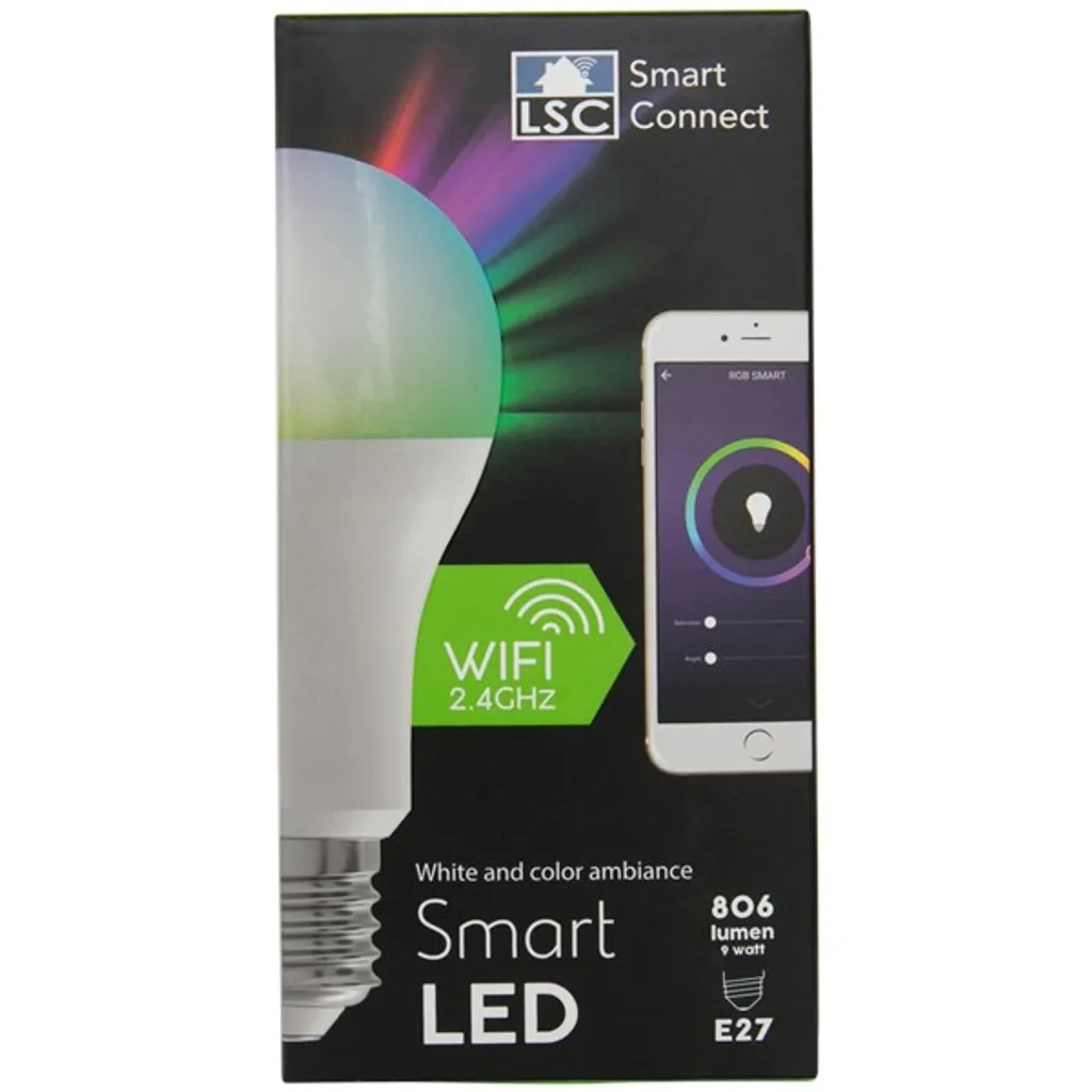 ZD Trading LSC Smart Connect Intelligente Smarte LED-Lampe E27 Weißlicht Und Color Ambiance – Bild 4