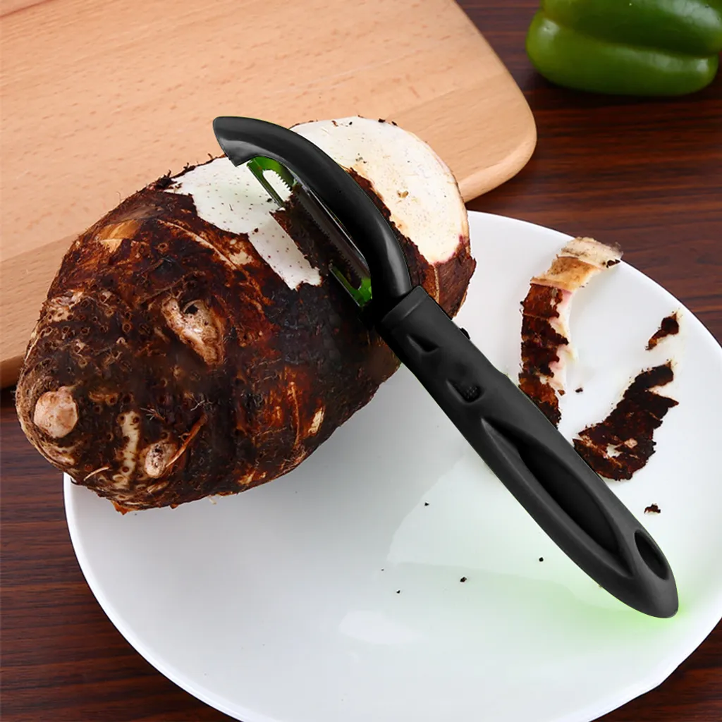 Jormftte Kartoffelschäler | Pendelschäler | Gemüseschäler | Obstschäler -schwarz – Bild 6