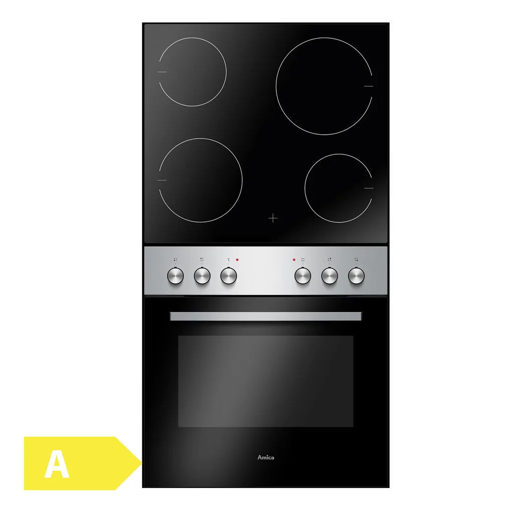 Amica EHC 20 Ex Herd-Set Rahmenlos Knebelsteuerung 62L Steam Clean EEK: A – Bild 2