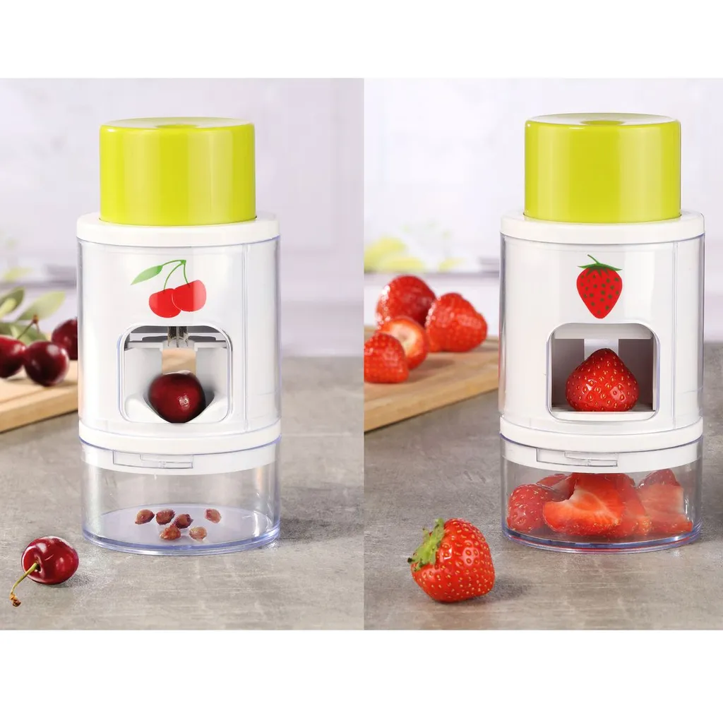 Haushalt International Kirschentkerner Und Erdbeerschneider – Bild 6