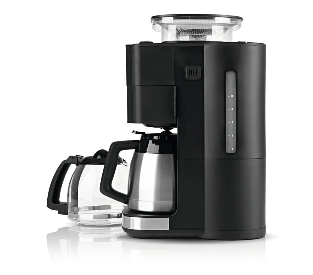 Maxxworld Kaffeemaschine Filterkaffeemaschine Edelstahl Thermoskanne Timer Mit Mahlwerk – Bild 10