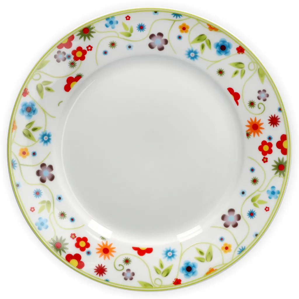 Van-Well Van Well Frühstücksset 18-tlg. Für 6 Personen Serie Vario Porzellan - Farbe Wählbar, Farbe:flowers – Bild 3