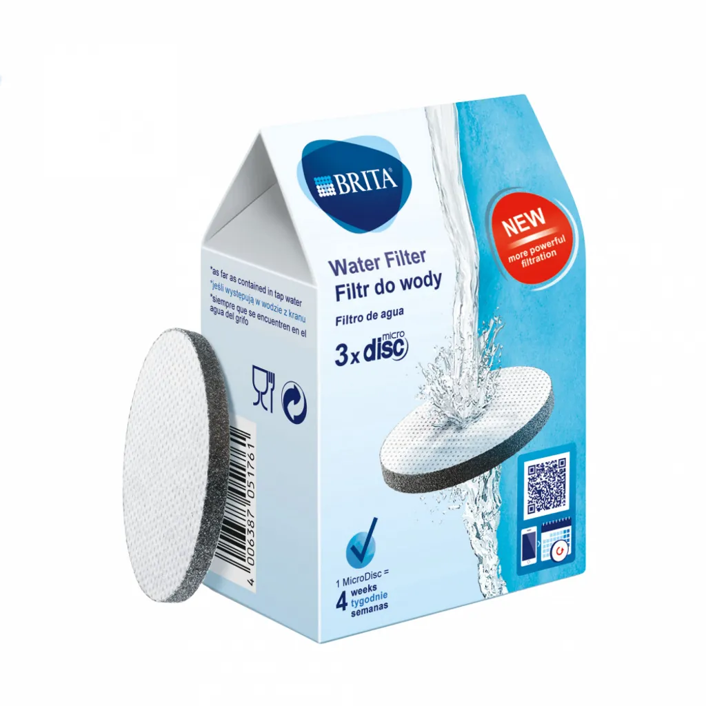 Brita Wasserfilter-Karaffe Fill And Serve Mind + 4 MicroDisc Filter – Bild 4