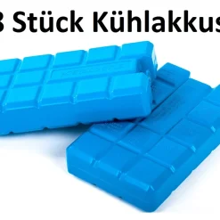 ConnaBride Conna Bride Kühlakkus 8 X 200ml Kühlelemente Kühlbox Icepack Eisbox Kühlkissen