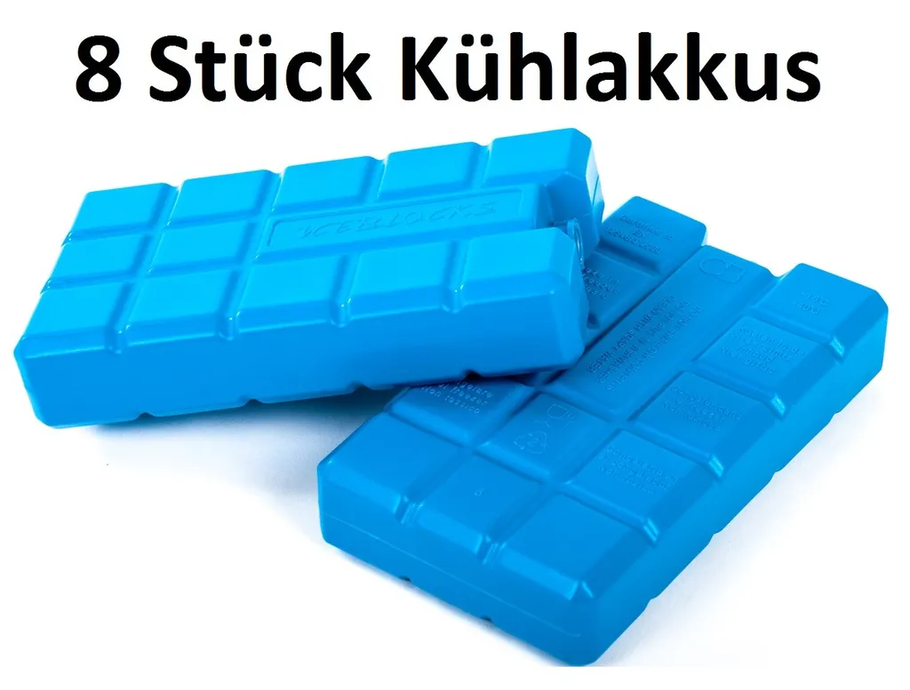 ConnaBride Conna Bride Kühlakkus 8 X 200ml Kühlelemente Kühlbox Icepack Eisbox Kühlkissen
