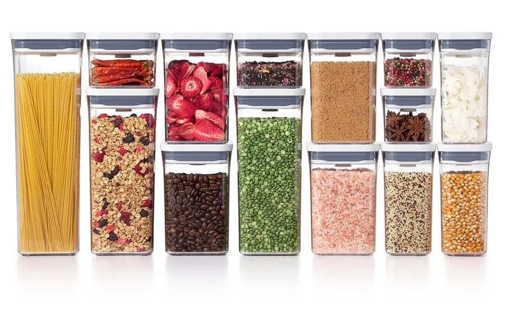 OXO Good Grips POP-Behälter – Luftdichte, Stapelbare Aufbewahrungsbox Mit Deckel Für Lebensmittel – 3,5 L Für Nudeln Und Mehr
