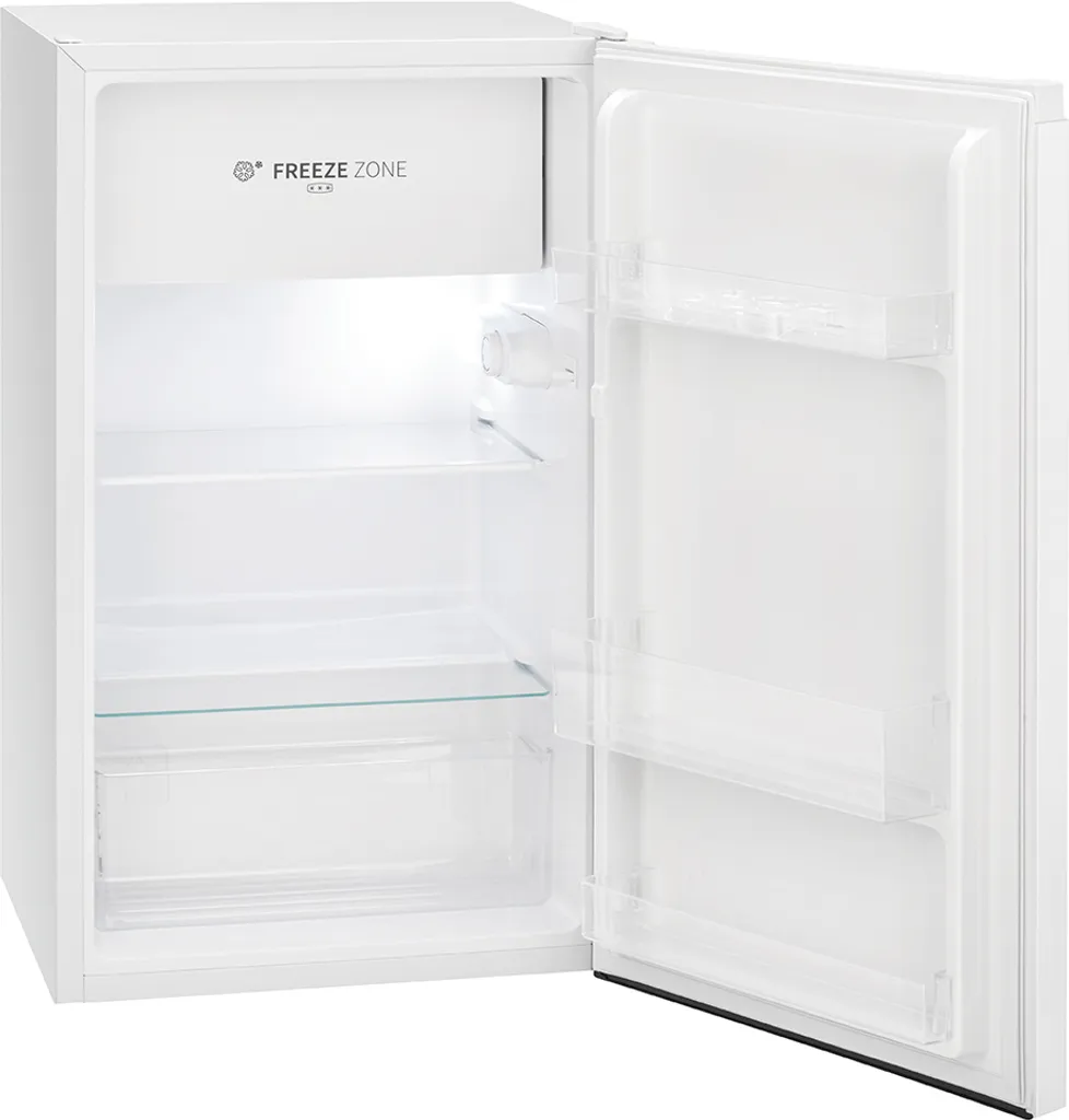 Bomann Kühlschrank Mit Gefrierfach KS 7247; 82 Liter, LED Innenraumbeleuchtung; 3 Sterne-Kennzeichnung; 85 Cm Höhe; 45 Cm Tief; Weiß – Bild 4