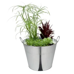 Spetebo XXL Zinkeimer Mit 2 Griffen - 40 Liter