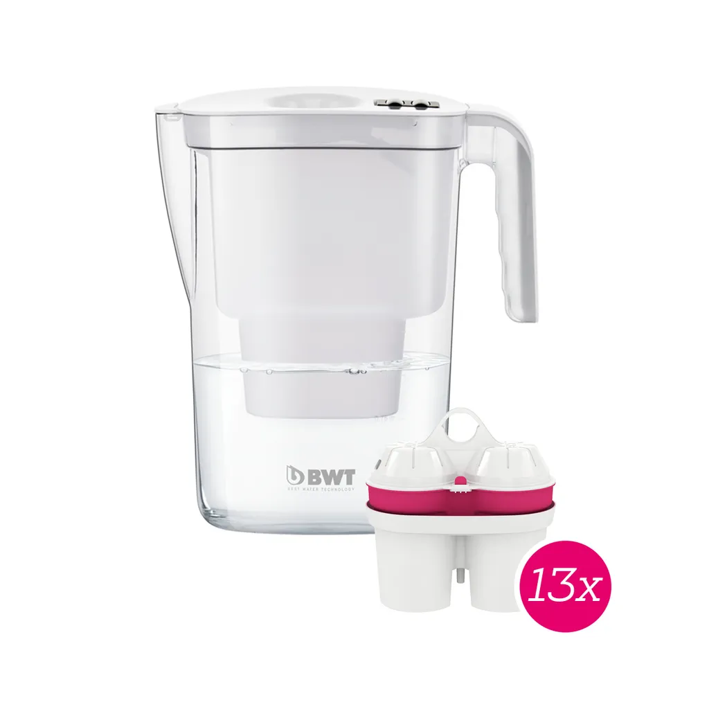 BWT Water + More Vida Inkl 13 MMW Filterkartuschen Weiß