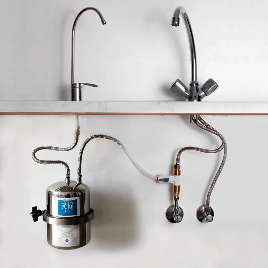 Multipure MP-750SB Trinkwasser Edelstahl-Untertisch-/Einbaufilter – Bild 2