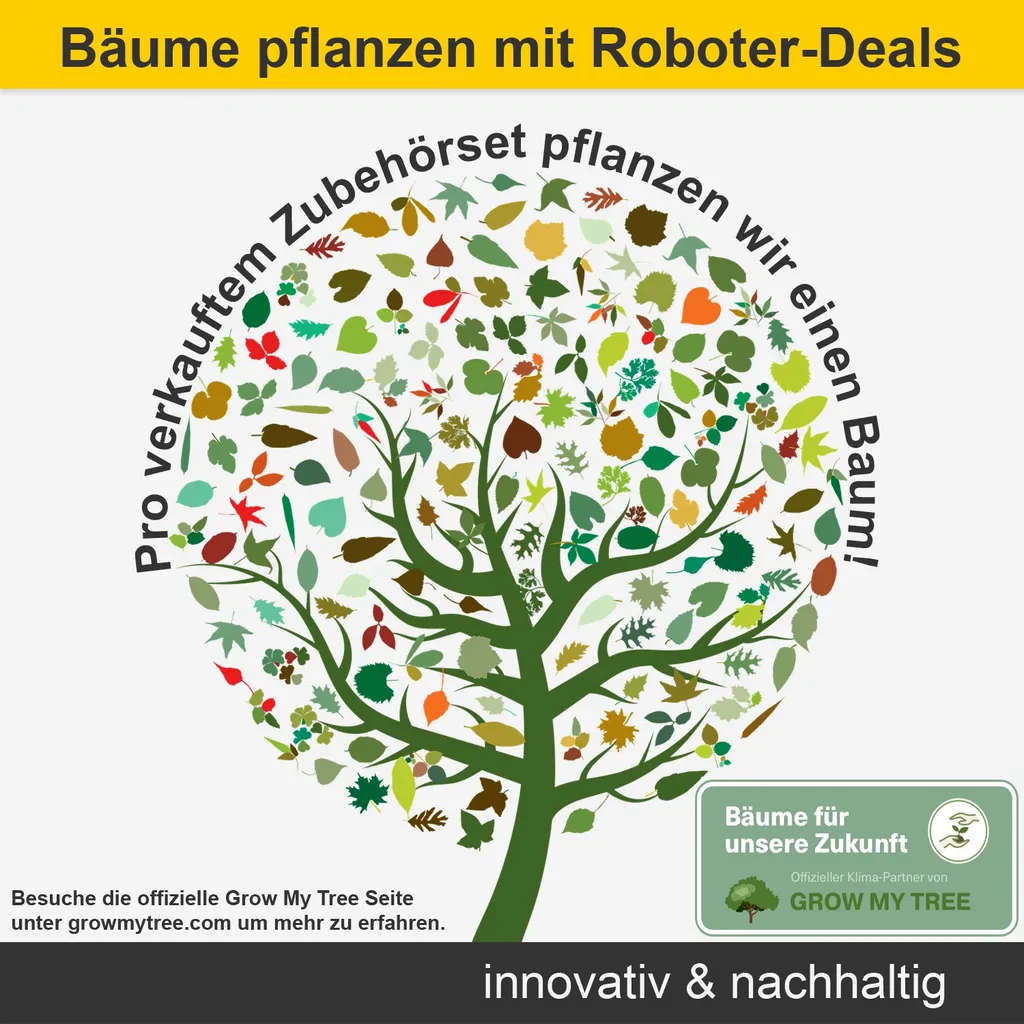 Roboter-Deals Zubehör Set, Ersatzteile Für Dreame D9 MAX (1x Hauptbürste, 2x Filter, 2x Pad, 2x Seitenbürste In Schwarz) – Bild 2