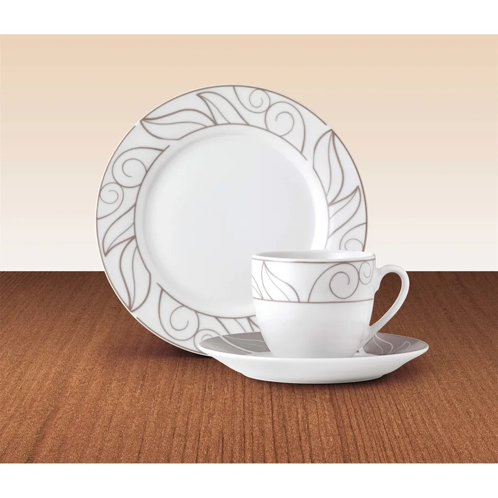 Van-Well WELLCO Kaffeeset Grenoble Porzellan 18teilig – Bild 2