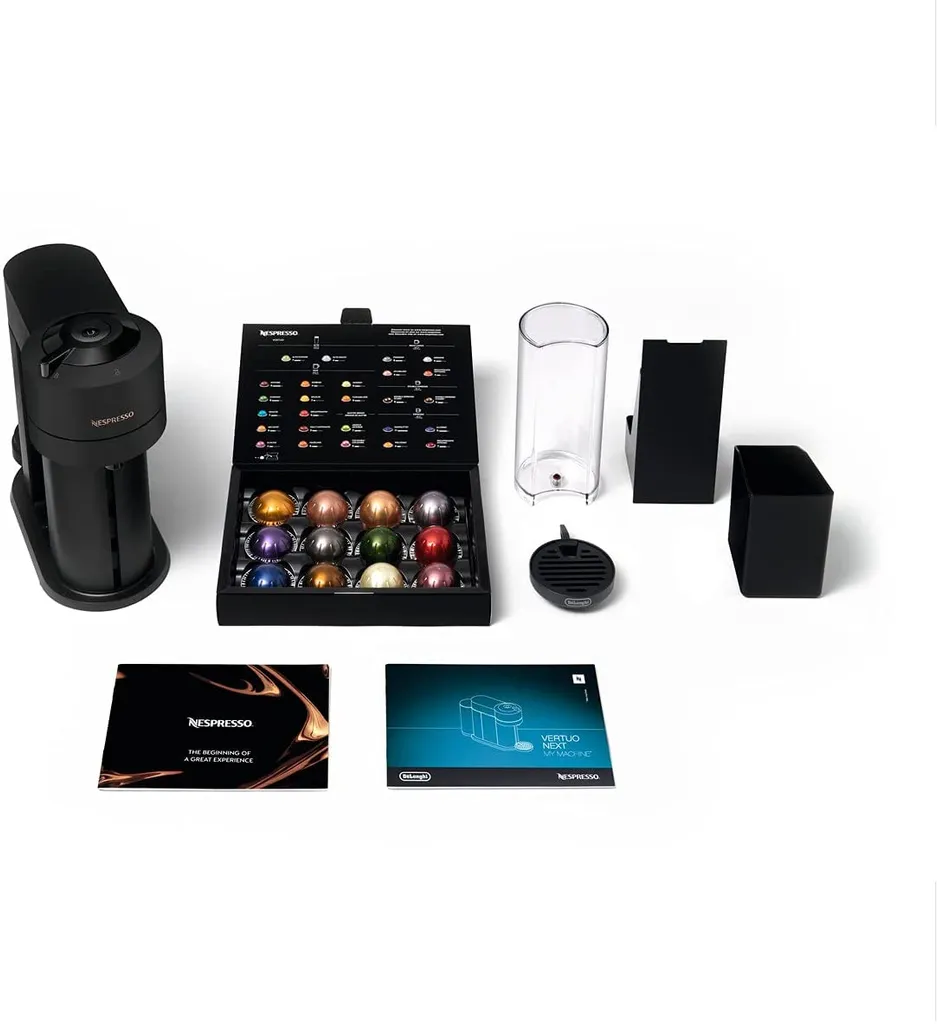 De'Longhi DeLonghi Kapselmaschine Nespresso ENV120.BM Vertuo Next Premium Schwarz – Bild 4