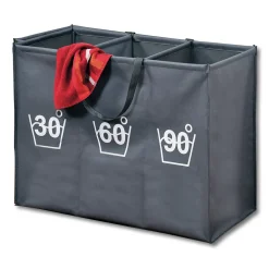 KESPER Wäschesortierer Mit 3er Einteilung 74 X 36 X 59,5 Cm 89170