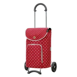 Andersen Shopper Scala Stahl Mit Rad Ø 15cm Und 41 Liter Tasche Ole Rot