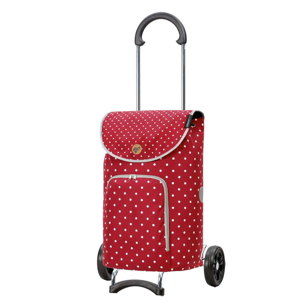 Andersen Shopper Scala Stahl Mit Rad Ø 15cm Und 41 Liter Tasche Ole Rot