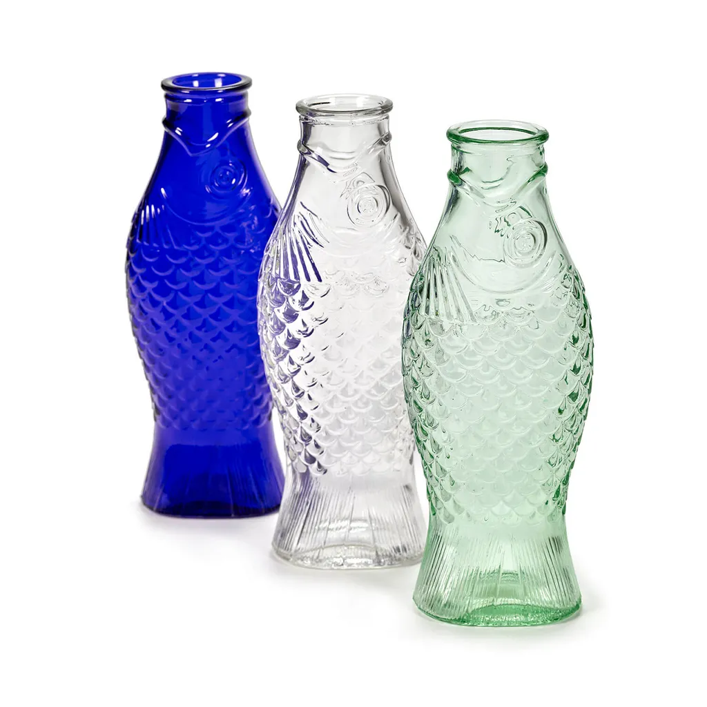 SERAX Karaffen Serax | Glasflasche Fish & Fish | Grün 29 Cm – Bild 2