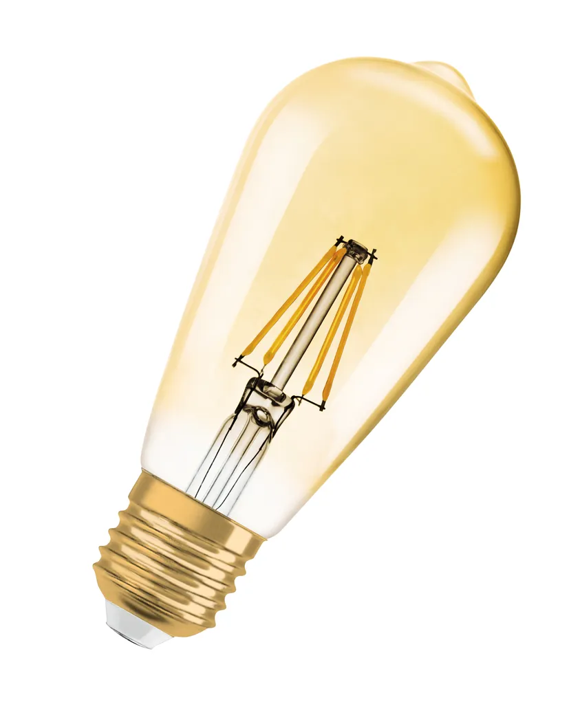 Osram LED Leuchtmittel Vintage 1906 Edison E27 6,5W Warmweiß