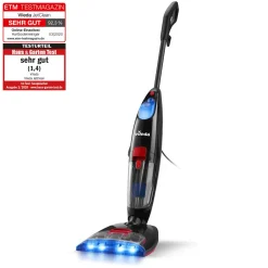 Vileda JetClean Bodenreiniger, 400 W, 5,3 Tonnen, Schwarz