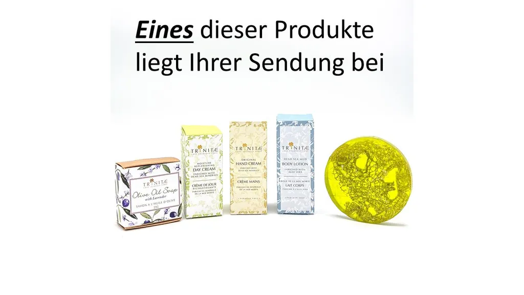 Nachtmann Vorteilsset 2 X 4 Glas/Stck Obstbrand 50/46 Vivendi 89736 Und Gratis 1 X Trinitae Körperpflegeprodukt – Bild 2