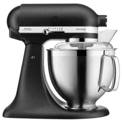 KitchenAid Küchenmaschine ARTISAN PREMIUM 4,8 Liter 5KSM185PSEBK Gusseisen Schwarz
