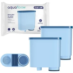 2x AquaFloow Cleani Wasserfilterpatrone Für Saeco/Philips Espressomaschinen (Saeco AquaClean CA6903/00 Und Philips AquaClean CA6903/10)