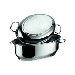 Berndes Bräter Edelstahlbräter 8,5 Liter Für Ofen Und Allen Herdarten