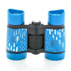 Mmgoqqt Fernglas Für Kinder, Bestes Kindergeschenk, Spielzeug-Fernglas Für 3–12 Jahre, Jungen, Mädchen Und Kleinkinder, Hochauflösende Echte Optik, Gummi, Kinderfernglas, Stoßfest, Zusammenklappbar Für Reisen, Camping, Vogelbeobachtung ,Blue