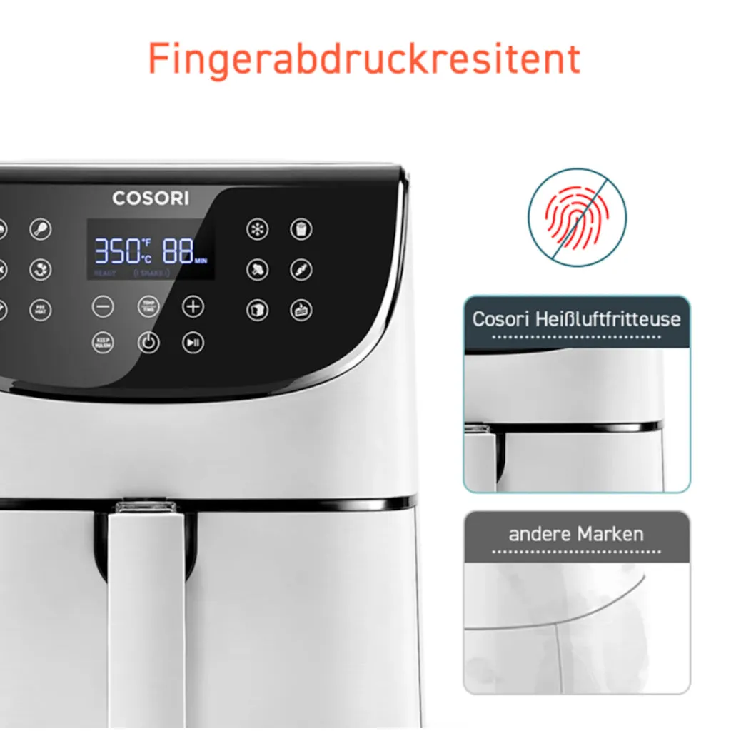 Cosori Premium 5,5-Liter Heißluftfritteuse Mit Spießgestell, Schwarz – Bild 24