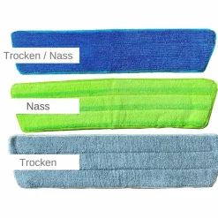 Özberk Ilbay's 3 Stück Kratzfreie Bodenwischer, Für Alle Bodenarten, Strukturierte, Waschbarer, Entfernt Hartnäckigen Schmutz