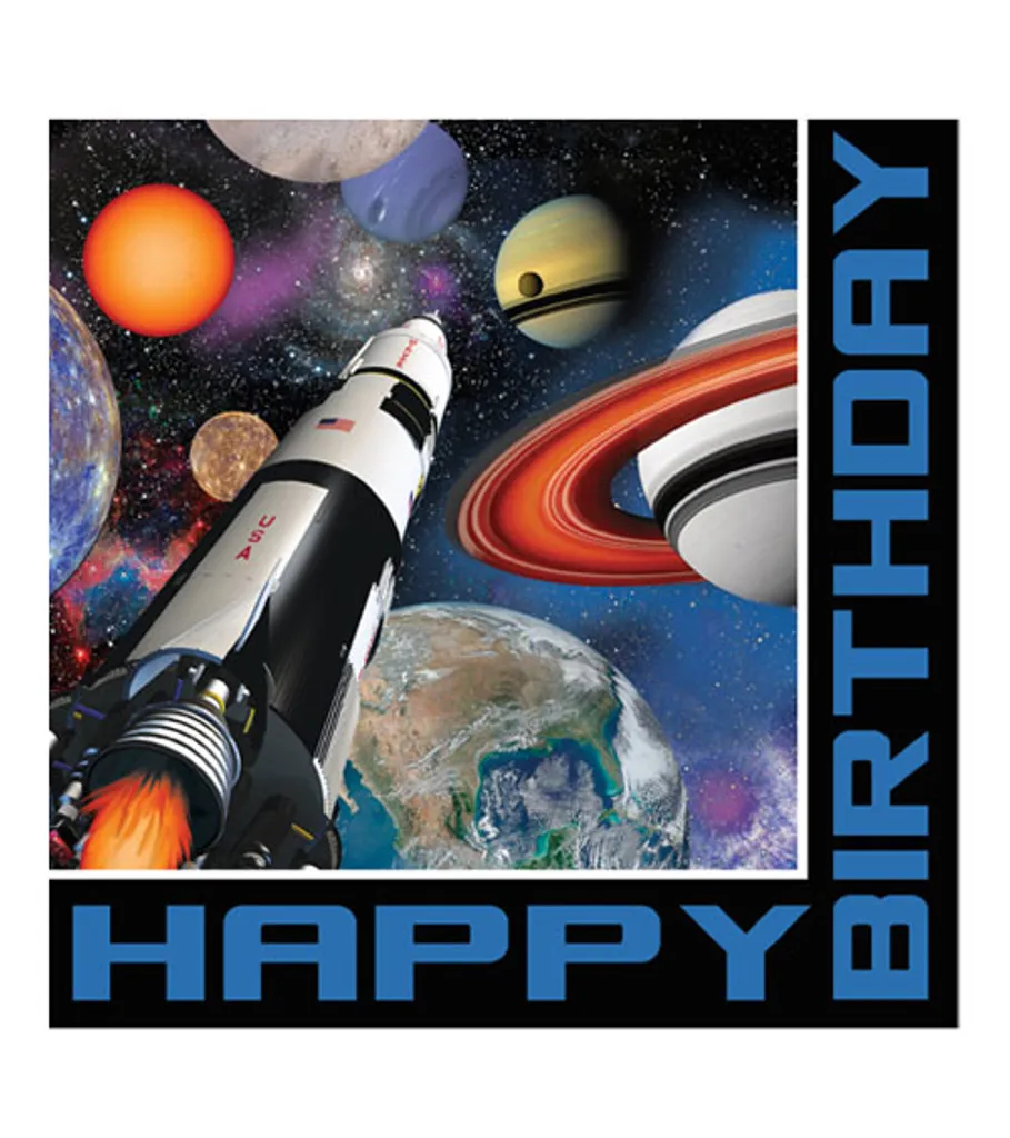 Playflip XL Partyset Weltraum Kindergeburtstag Party Deko Geburtstag – Bild 6