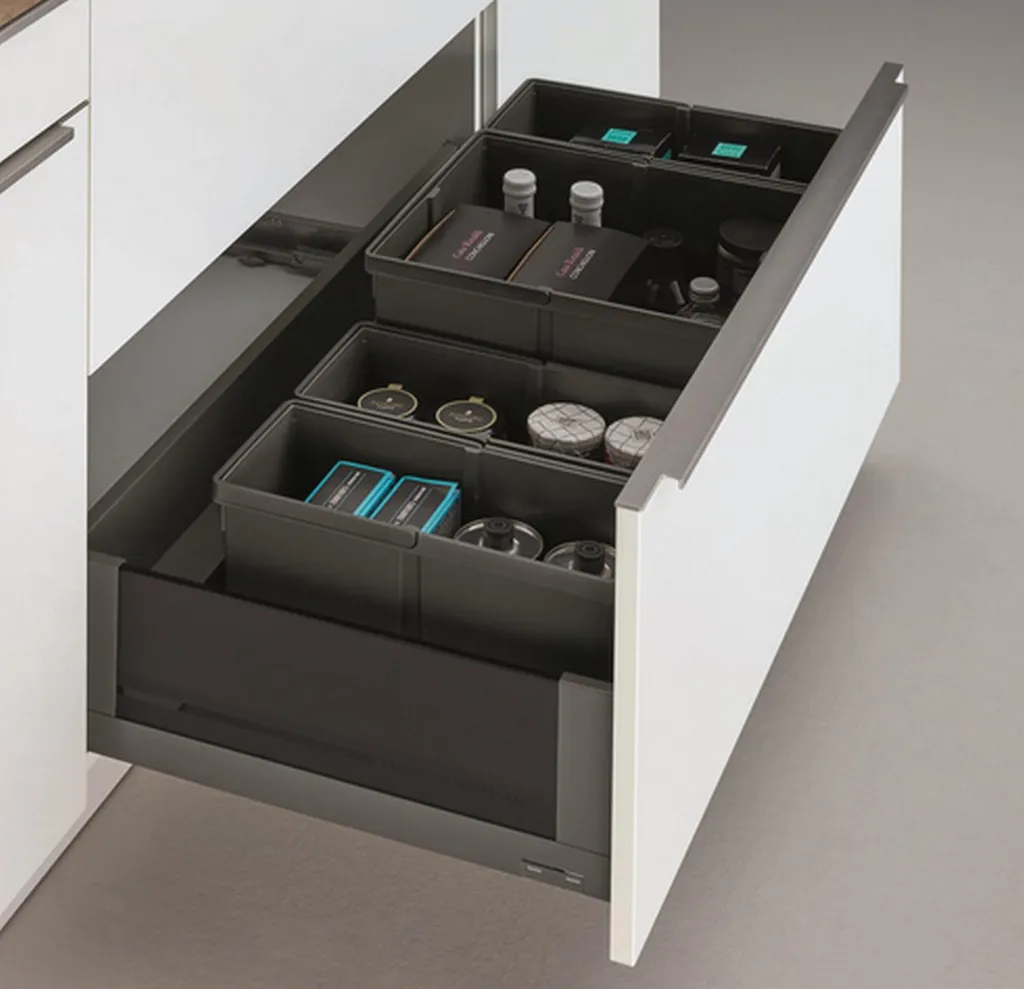Wesco Abfalleimer Pullboy Vario 9XL Für 70-80 Cm Schrank, Höhe 277 Mm – Bild 4