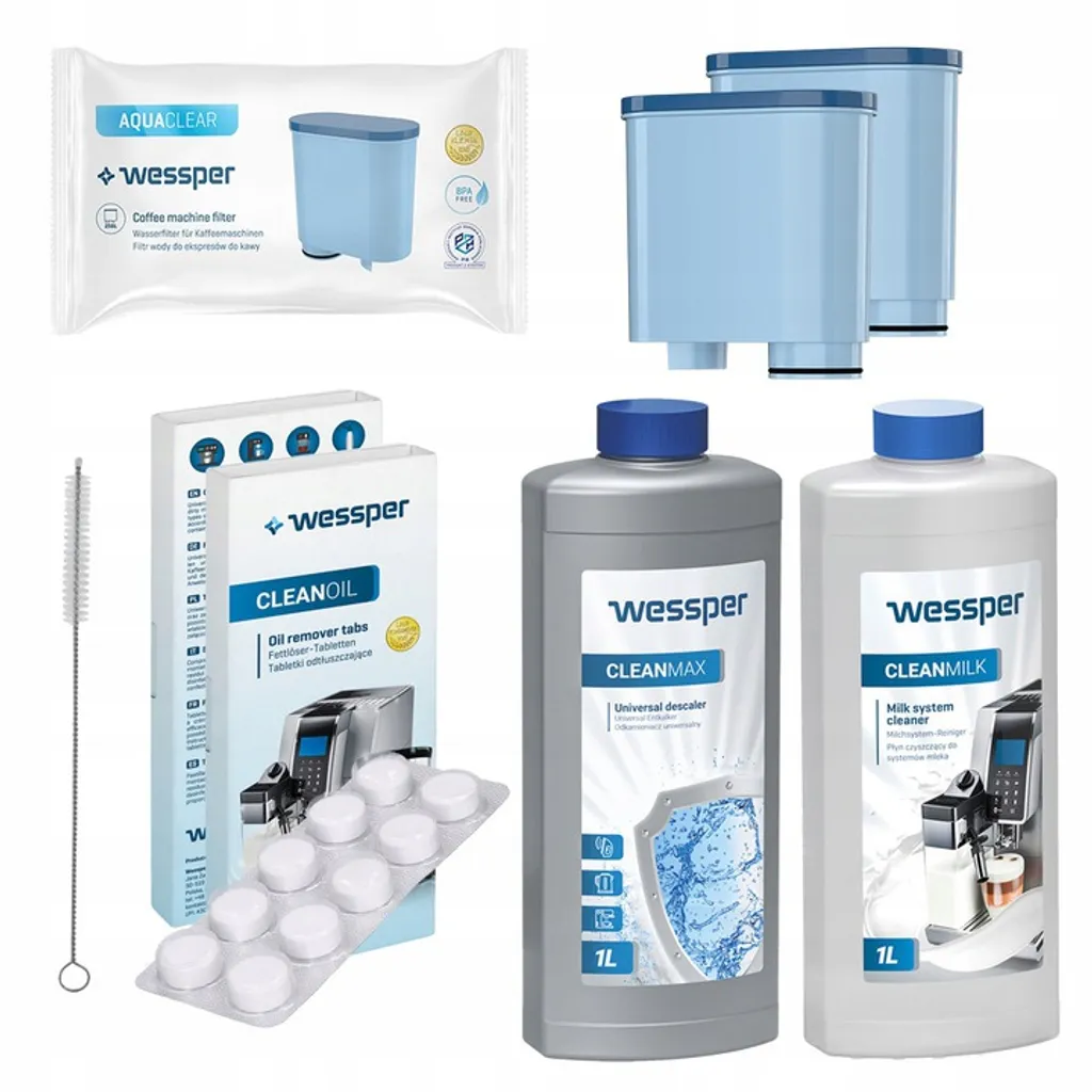 Wessper Rundum-Pflegeset Für Philips Saeco Kaffeevollautomaten Kompatibel Mit CA6903/10